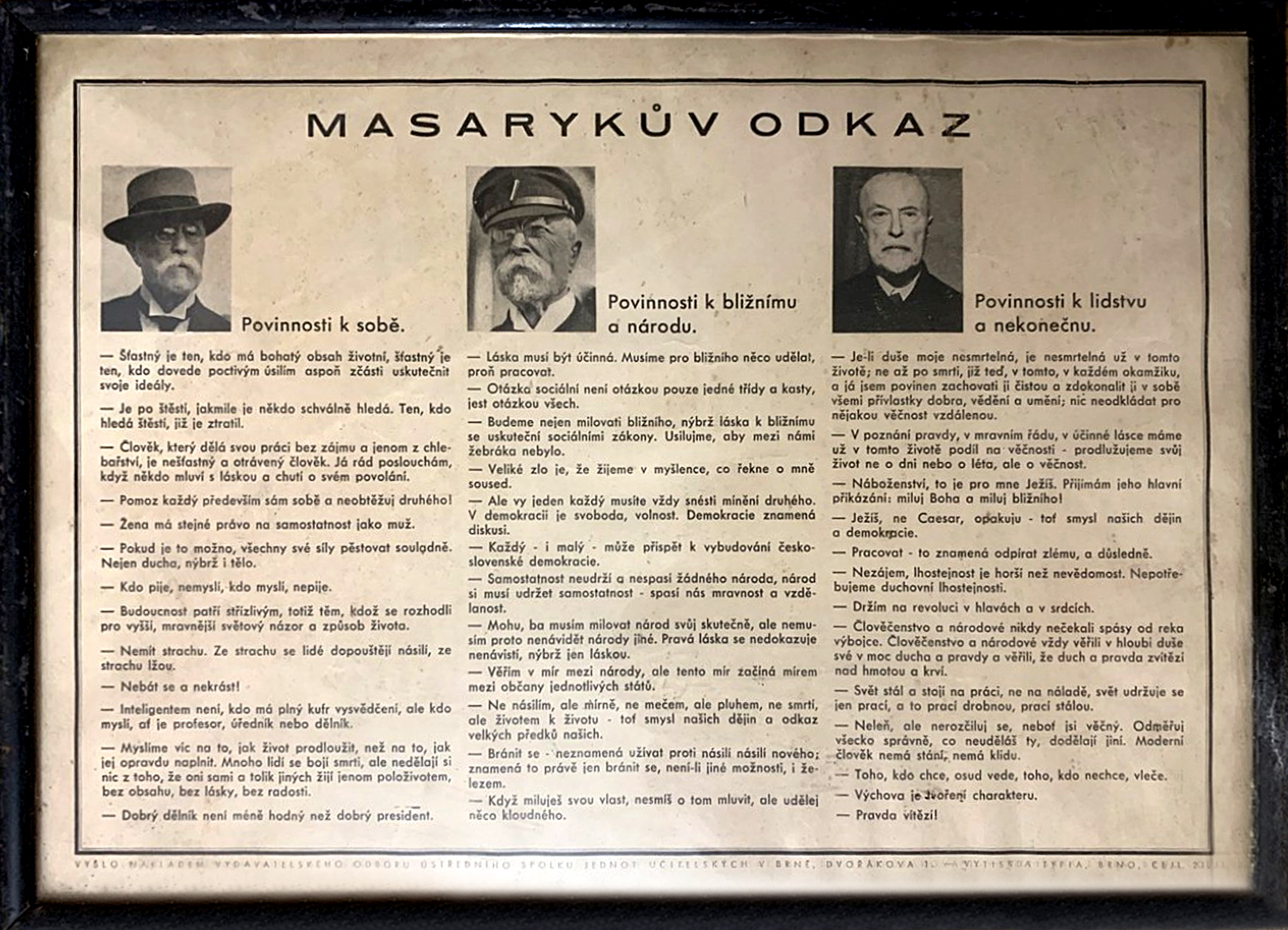 Masarykův odkaz